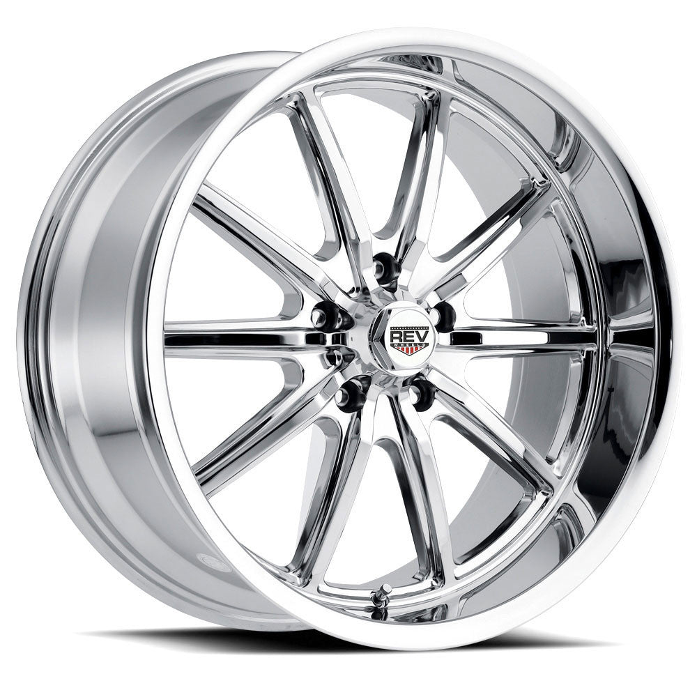 Rev 110 Classic 20x8 5x120.65 0 ET 72.7 CB Chrome