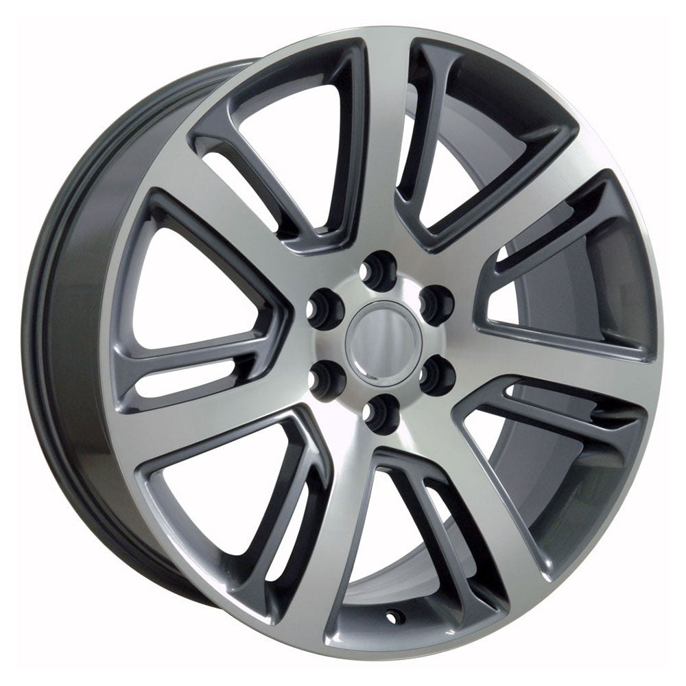 OE Replica Wheels CA88 22x9 6x139.7 31 ET 78.1 CB Gunmetal Machined