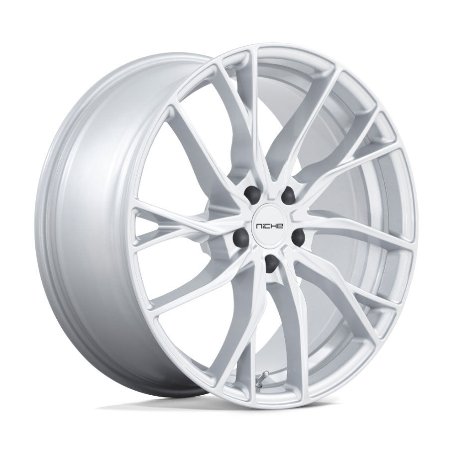Niche M273 Novara 20x10.5 5x112 27 ET 66.6 CB Silver