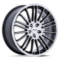 Petrol P1D 17x8 5x112 40 ET 72.1 CB Gloss Black w/Machined Face