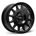 XXR 587 17x8 5x100 30 ET 73.1 CB Flat Black