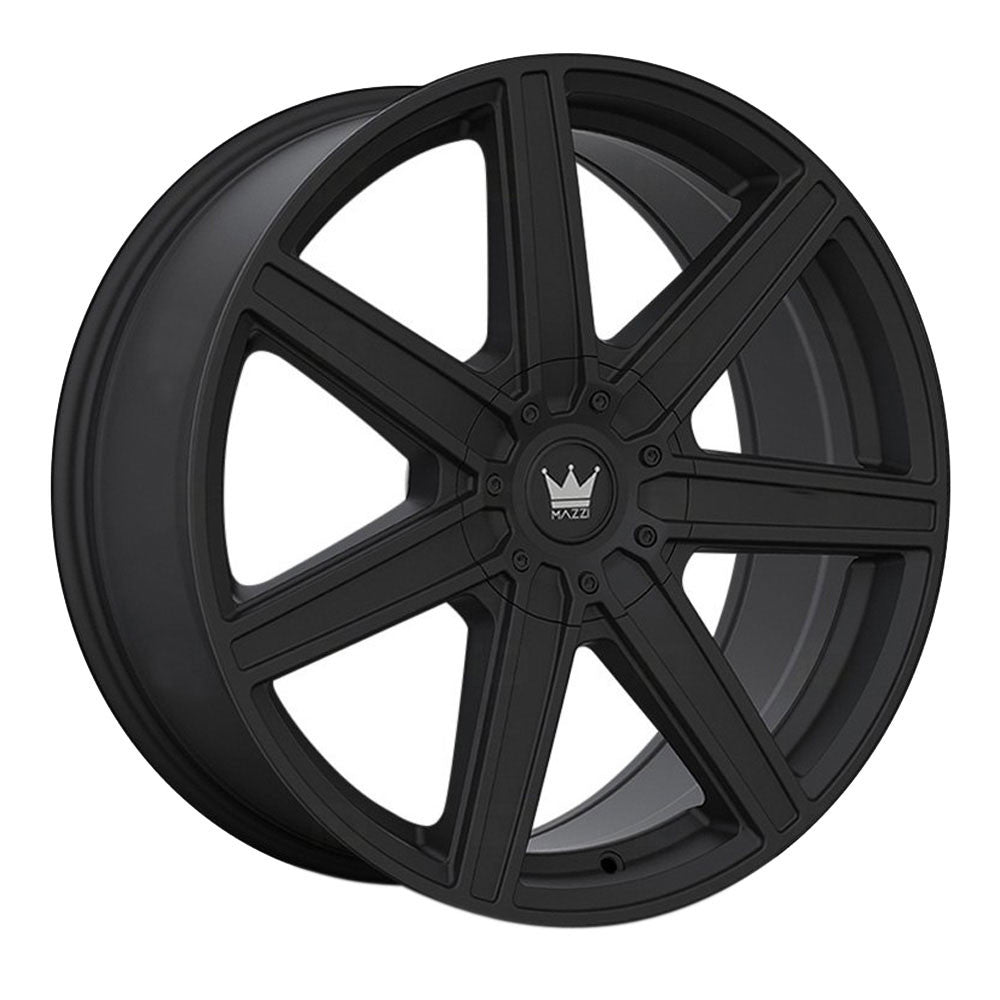 Mazzi Laguna 376 22x8.5 5x112/5x120 38 ET 74.1 CB Matte Black