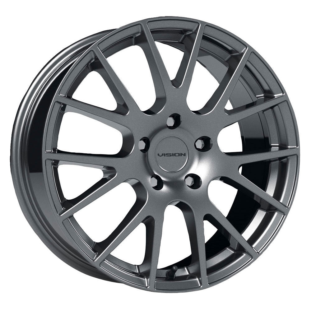 Vision 18 Hellion 15x6.5 4x100 38 ET 130.8 CB Gunmetal