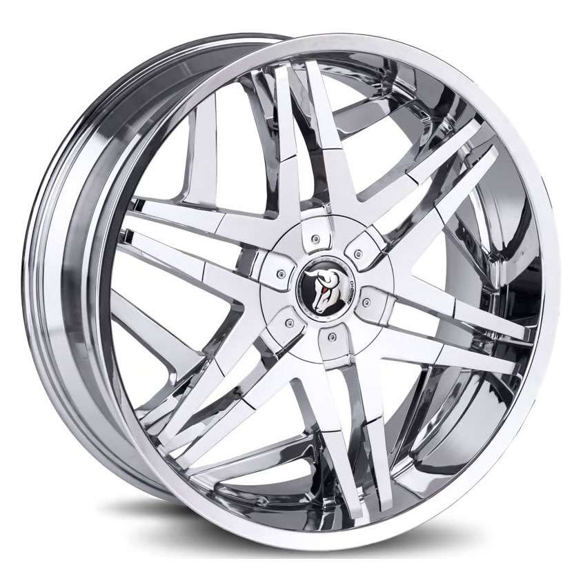 Diablo Turbine 24x10 Blank 5 Lug 35 ET 73.1 CB Chrome