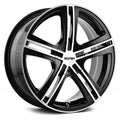 Touren TR62 3262 16x7 5x100/5x114.3 40 ET 72.56 CB Black/Machined Face/Machined Lip