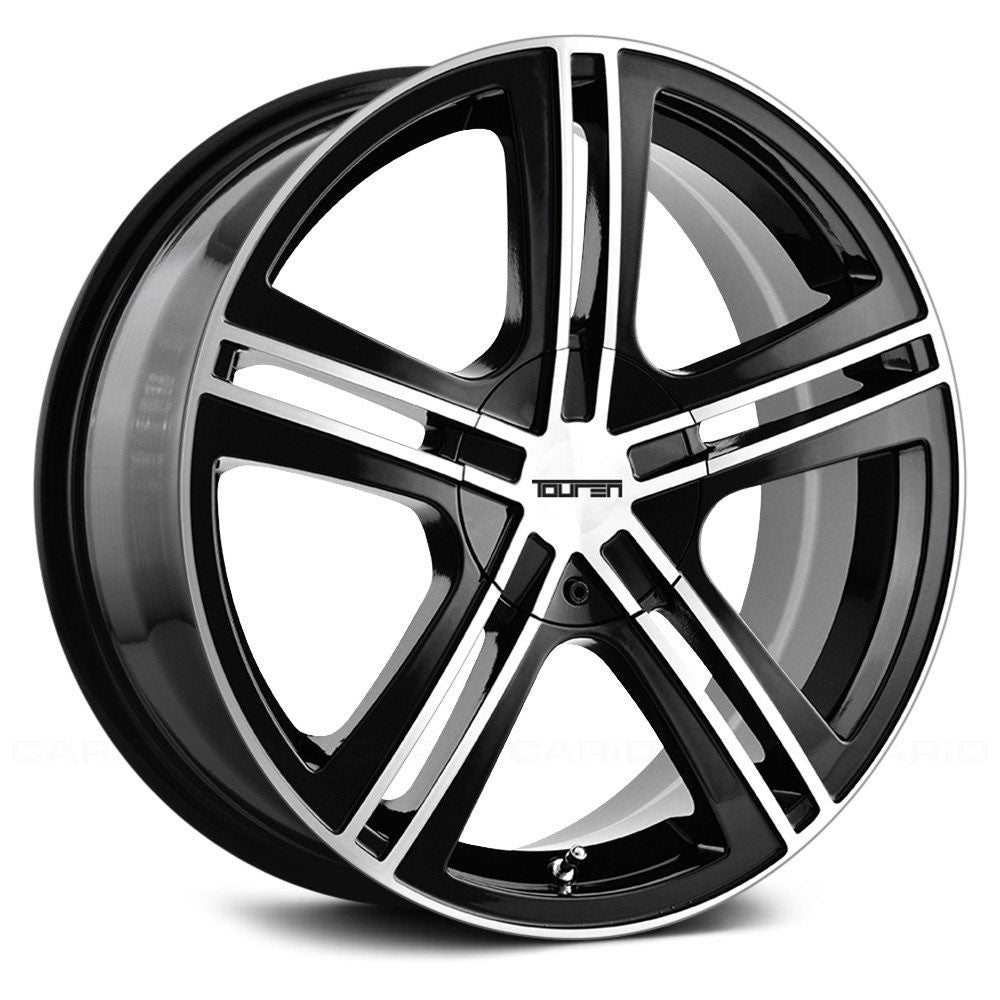Touren TR62 3262 16x7 5x100/5x114.3 40 ET 72.56 CB Black/Machined Face/Machined Lip