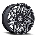 Dub Anomaly 24x9 5x115 38 ET 74.1 CB Gloss Black