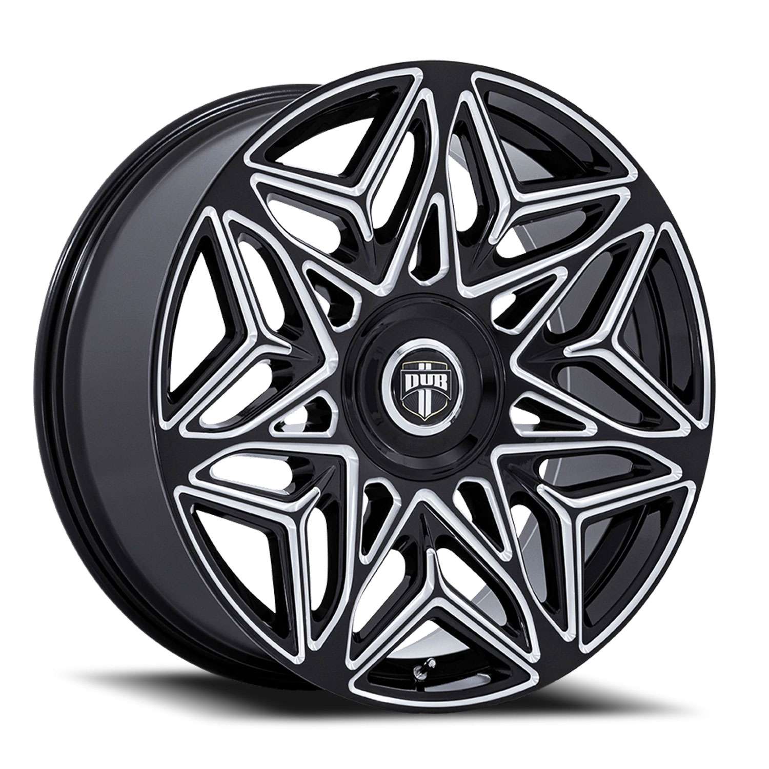 Dub Anomaly 24x9 5x115 38 ET 74.1 CB Gloss Black