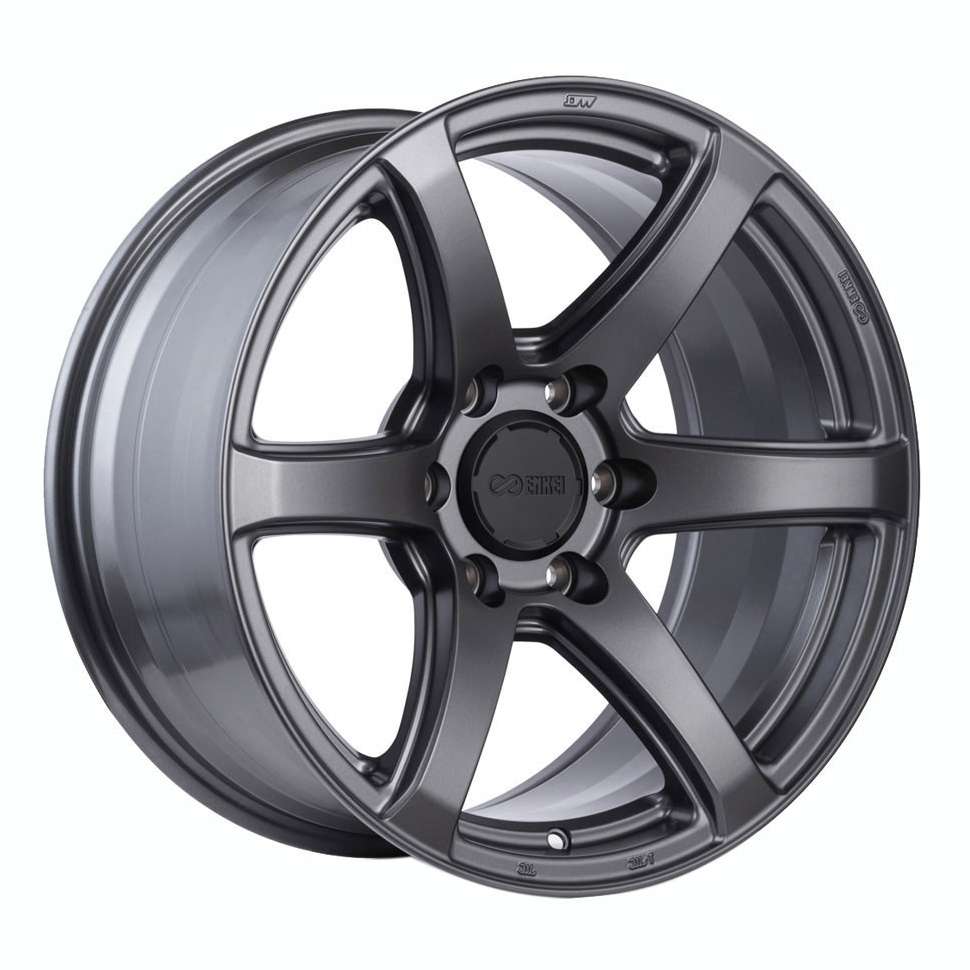 Enkei Cyclone 17x9 6x139.7 0 ET 106.1 CB Matte Gunmetal