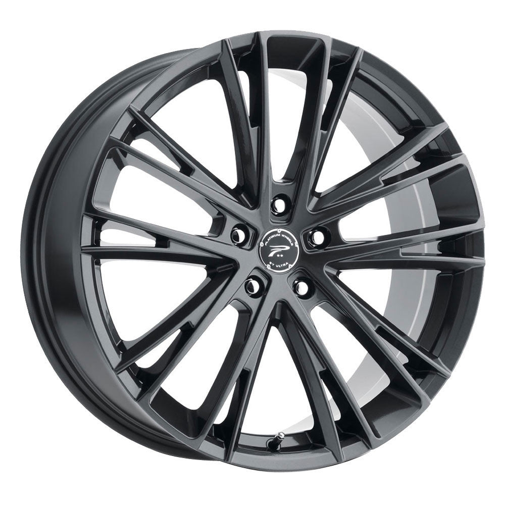 Platinum 458GN Prophecy 17x8 5x114.3 40 ET 72.56 CB Gloss Gunmetal with Clear-Coat