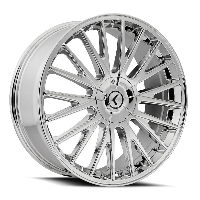 Kraze KR185 Double Down 20x8.5 5x108/5x114.3 38 ET 73 CB Chrome