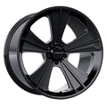 Vision Missile 20x11 5x114.3 50 ET 83 CB Gloss Black Milled Spoke