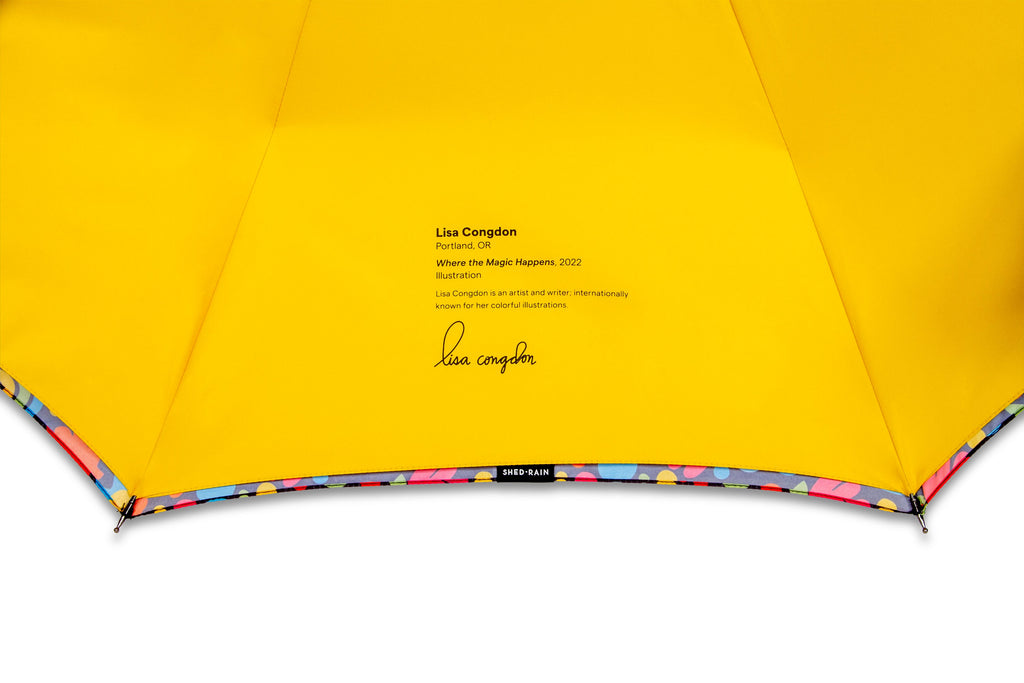 Lisa Congdon x SR Reverse Close Stick Umbrella