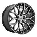Niche Mazzanti M262 20x10.5 5x112 40 ET 66.5 CB Gloss Black with Brushed Face