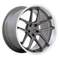 American Racing AR942 20x11 5x115 22 ET 71.5 CB Matte Gunmetal with Machined Lip