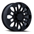 OE Performance PR228 22x8.5 8x165.1 15 ET 121.5 CB Gloss Black