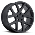 Factory Reproductions FR 64 Jeep Viper 20x10 5x115 18 ET 71.5 CB Satin Black