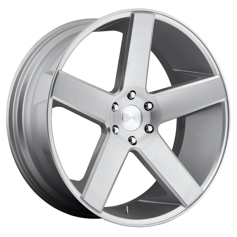 Dub Baller (S218) 22x9.5 6x135 30 ET 87.1 CB Gloss Silver Brushed