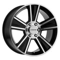 Vision V223 Stunner 20x11 5x120 40 ET 67.1 CB Gloss Black Machined Face