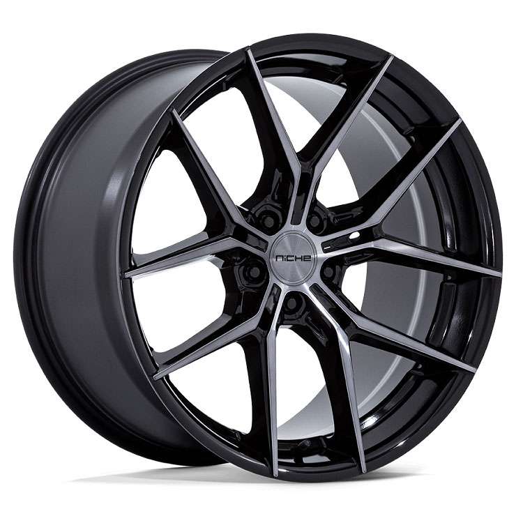 Niche Prodigy 5 NC279 18x8.5 5x114.3 35 ET 72.56 CB Black Tinted