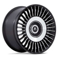 Asanti ABL-40 Tiara 20x9 5x115/5x120 15 ET 74.1 CB Satin Black Bright Machined Face