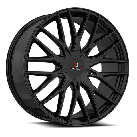 Cavallo CLV-45 22x9.5 6x135/6x139.7 25 ET 108 CB Gloss Black