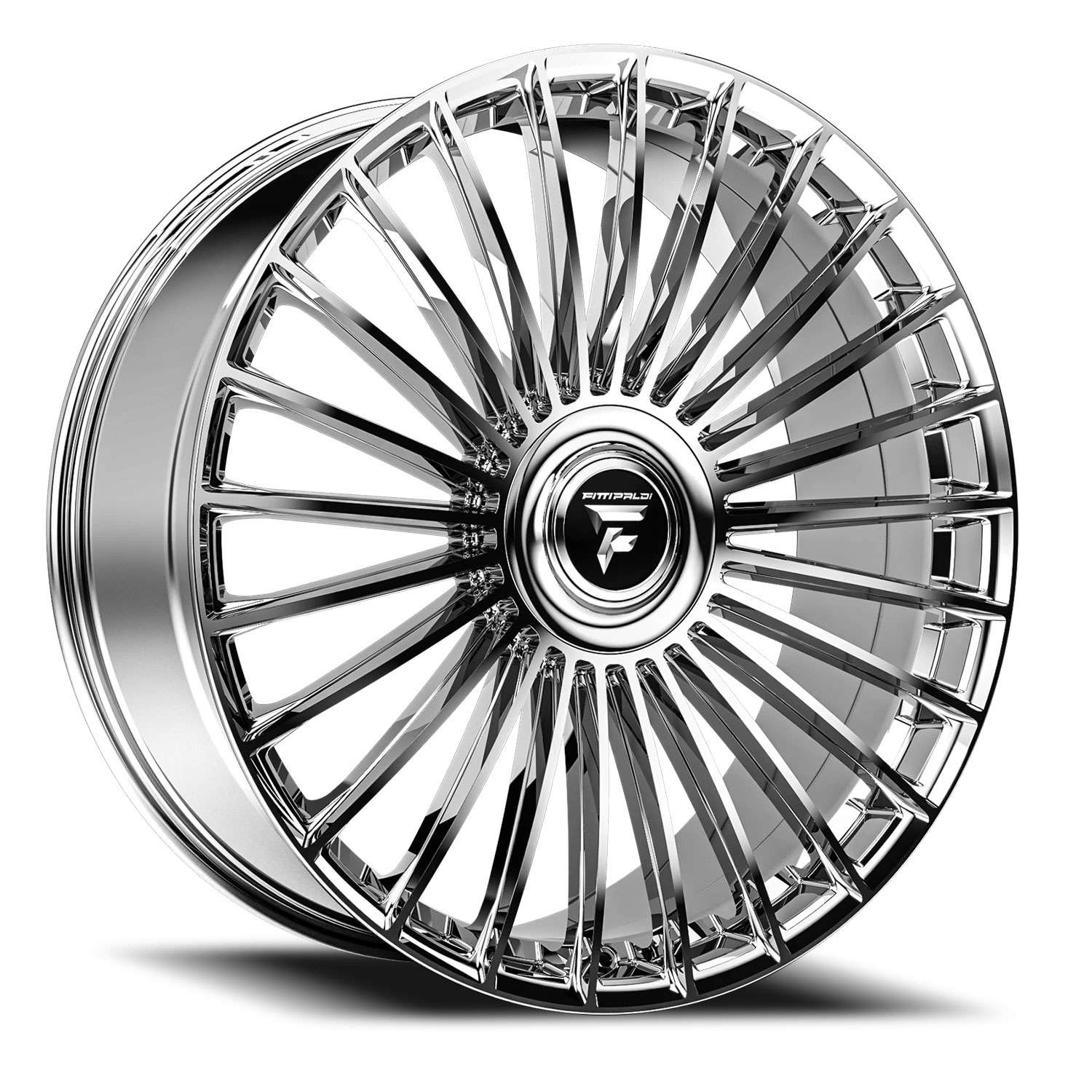 Fittipaldi FS370MC 20x9 6x135 25 ET 106.2 CB Chrome Mirror Coat