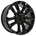 OE Replica Wheels CV68 22x9 6x139.7 28 ET 78.1 CB Gloss Black