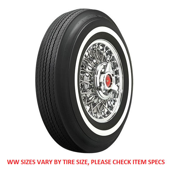 BFGoodrich Silvertown Bias Ply E Narrow 710-15 WW