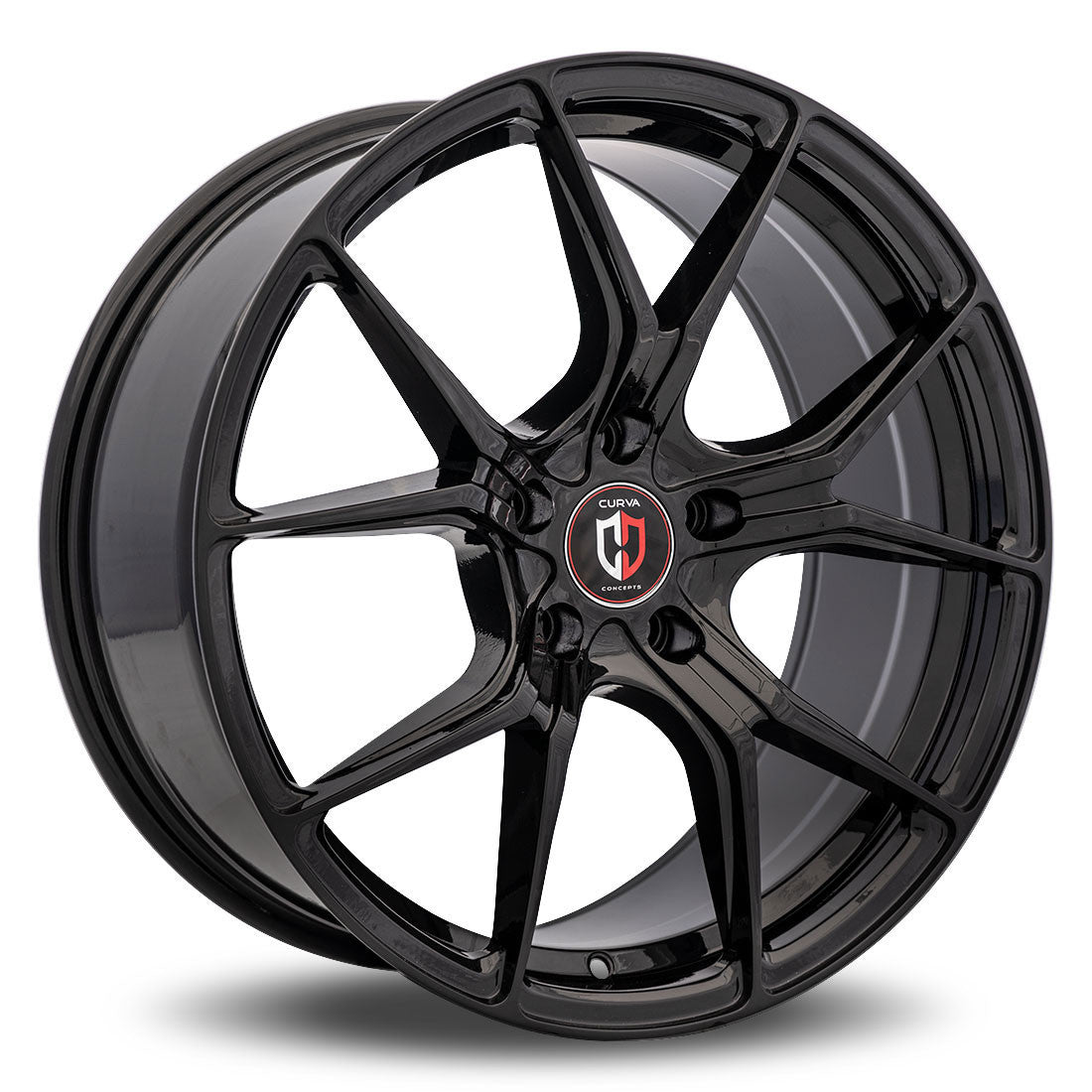 Curva C42 19x8.5 5x112 35 ET 66.6 CB Gloss Black