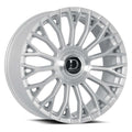 Dolce Roma 22x9.5 6x139.7 18 ET 106.2 CB Brushed Silver
