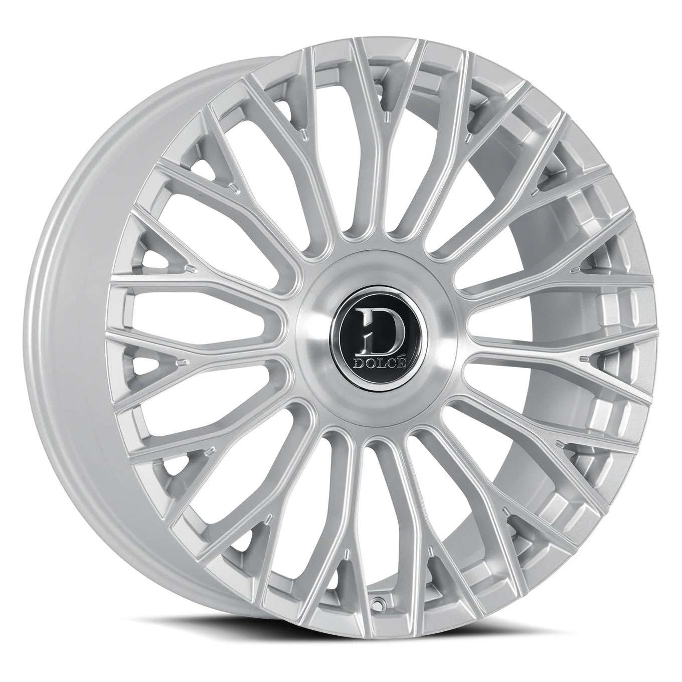 Dolce Roma 22x9.5 6x139.7 18 ET 106.2 CB Brushed Silver