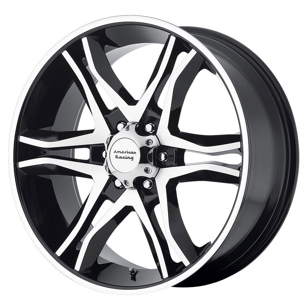 American Racing AR893 Mainline 16x8 6x139.7 0 ET 106.3 CB Gloss Black Machined