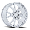 OE Performance PR199 22x9 6x139.7 28 ET 78.1 CB Chrome