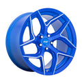 Niche Torsioni M268 20x9 5x120 35 ET 72.56 CB Anodized Blue Milled