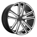 Dub Flex (S255) 24x10 6x139.7 30 ET 78 CB Gloss Black Milled