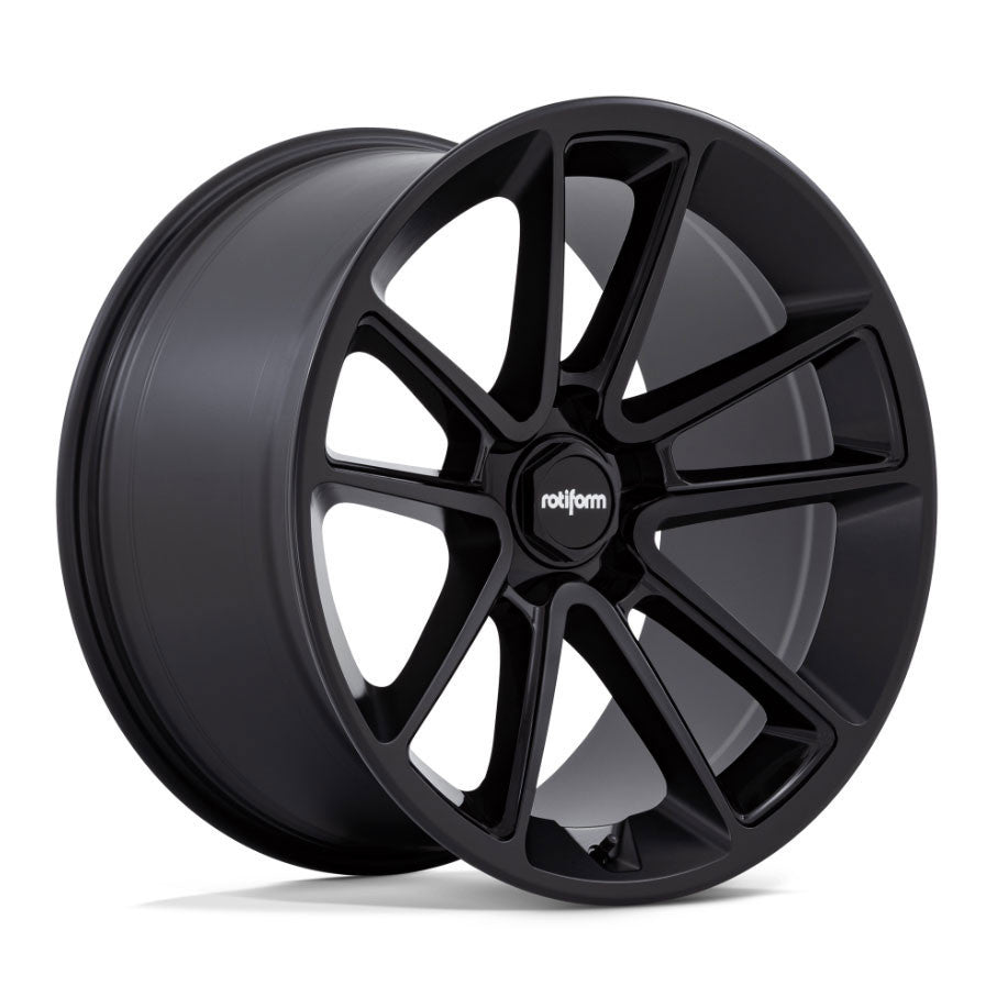 Rotiform R194 BTL 22x12 5x112 35 ET 66.6 CB Matte Black