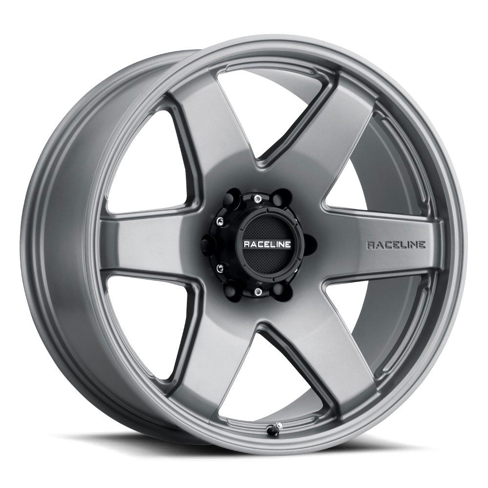 Raceline 942GS Addict 17x9 5x114.3 0 ET 78.1 CB Satin Graystone