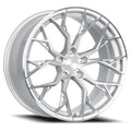 Dolce Aria 20x10 5x112 40 ET 66.56 CB Gloss Silver/Machined Face