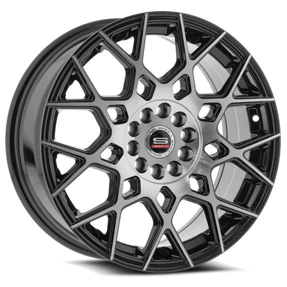 Spec-1 SP-52 20x8.5 5x114.3 38 ET 73.1 CB Gloss Black Machined
