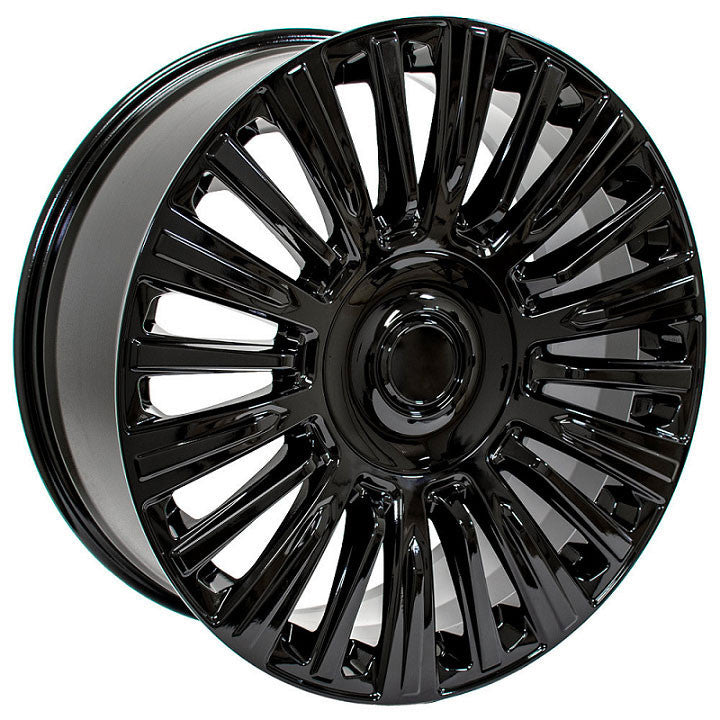 OE Replica Wheels CA92 22x9 6x139.7 28 ET 78.1 CB Black
