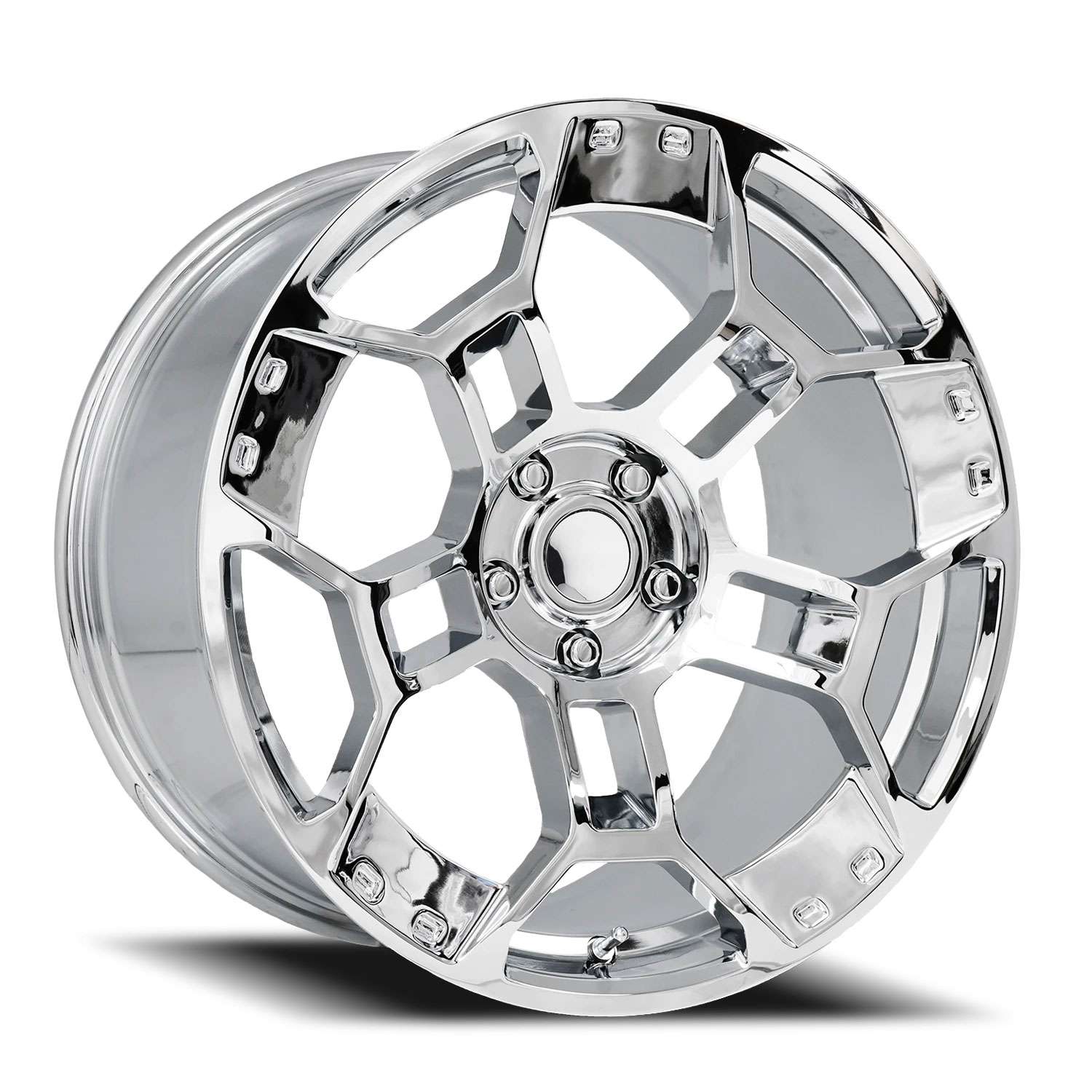 Factory Reproductions FR 701F 19x10 5x114.3 35 ET 70.5 CB Chrome