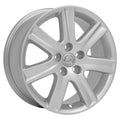 OE Replica Wheels LX12 17x7 5x114.3 45 ET 60.1 CB Silver
