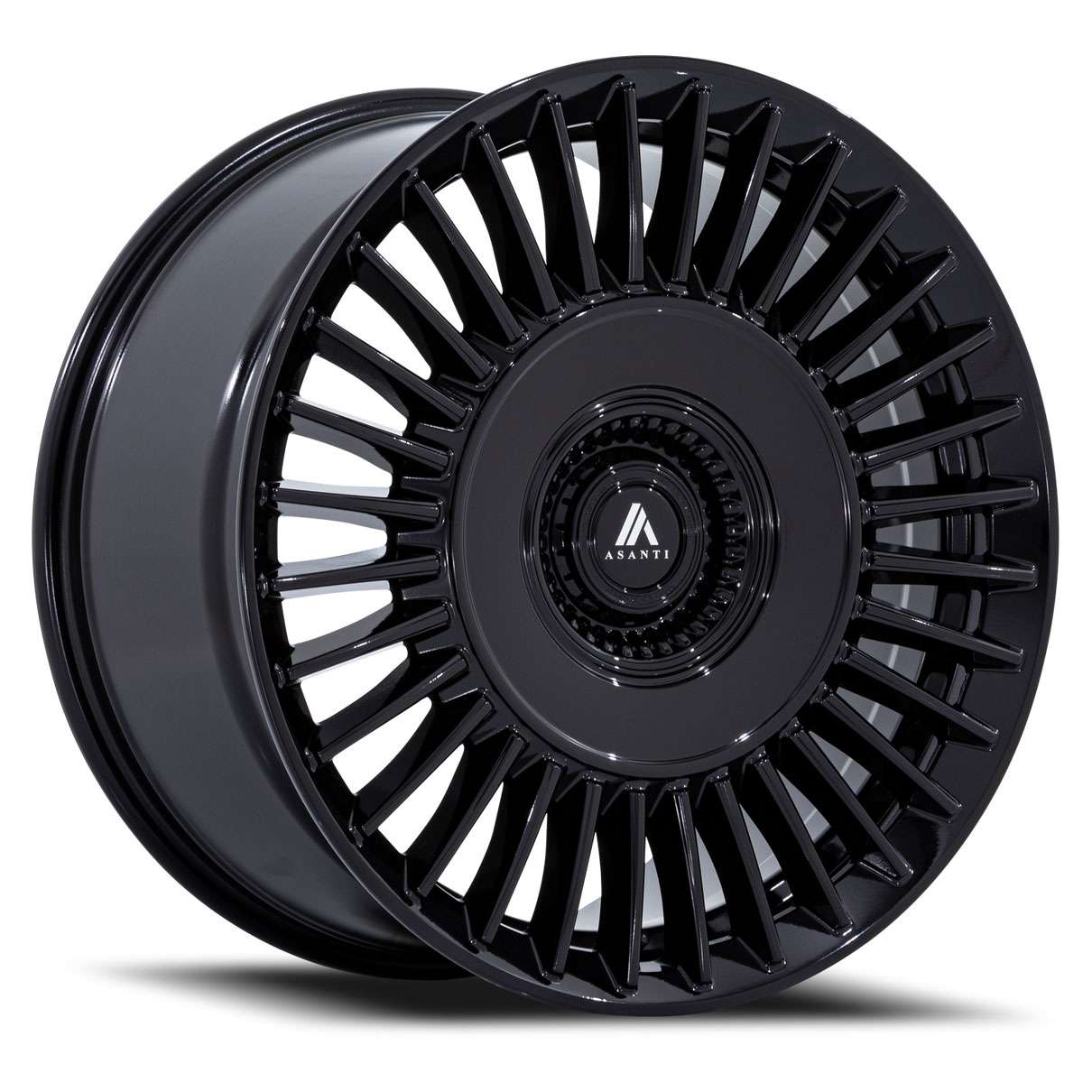 Asanti AB040 Tiara 20x9 5x115/5x120 15 ET 74.1 CB Gloss Black