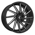Kraze KR181 Spinner 22x8.5 5x112 40 ET 66.6 CB Black Milled