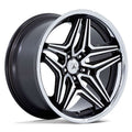 Asanti ABL-46 Duke 20x9 5x120 15 ET 74.1 CB Gloss Black Machined