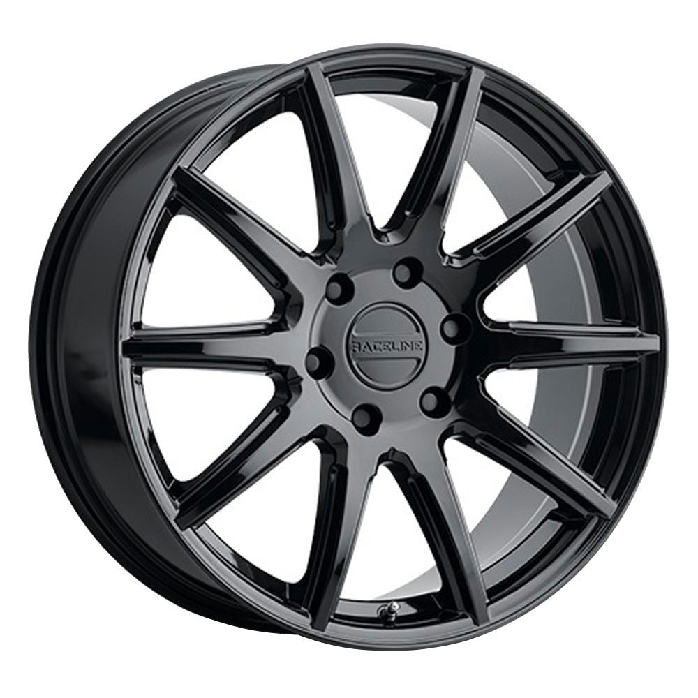 Raceline 159 Spike 18x8 6x139.7 35 ET 106.1 CB Gloss Black