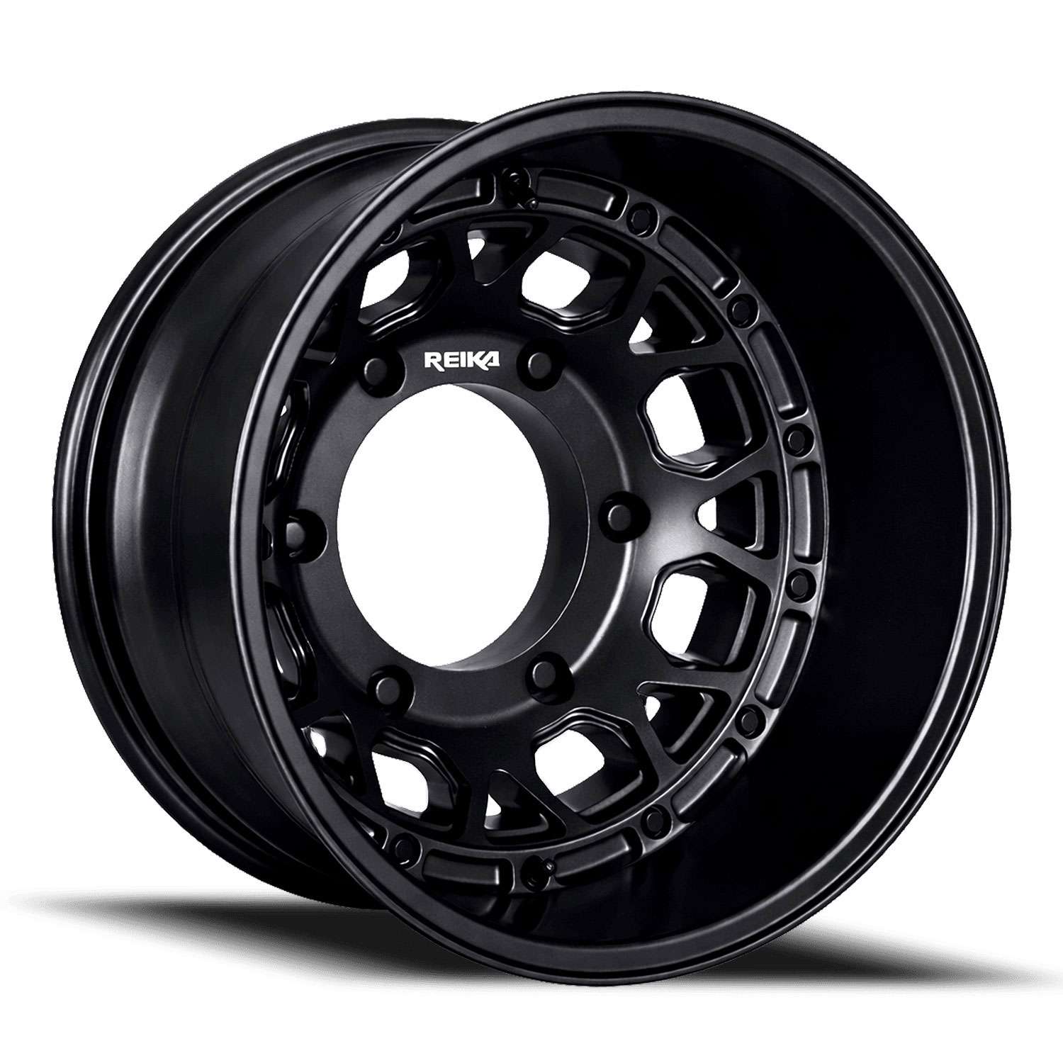 Reika Marauder R45V Supersingle Van Rear 17x8 6x205 -120 ET 130.1 CB Black
