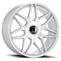 Dolce Verona 22x9.5 6x135 / 6x139.7 35 ET 87.1 CB Gloss Silver/Brushed Face