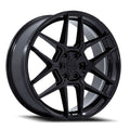 Niche Rise 20x10.5 5x112 38 ET 66.56 CB Gloss Black